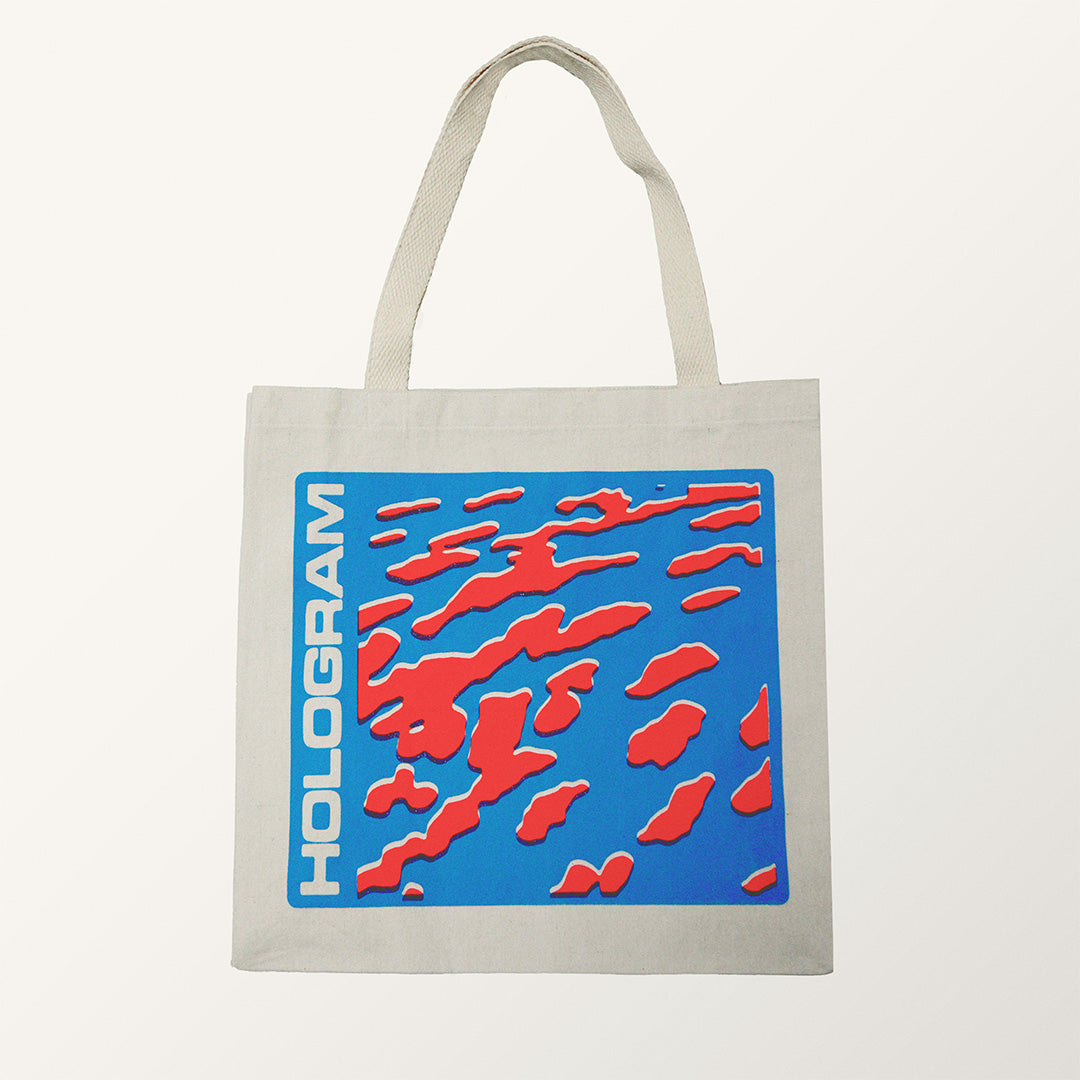 Hologram Electronics Abstract Graphic Design Cotton Tote Bag official shop photo