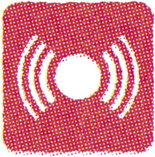 Icon representing the Tap Tempo capability on the Hologram Electronics Dream Sequence programmable rhythm and octave pedal