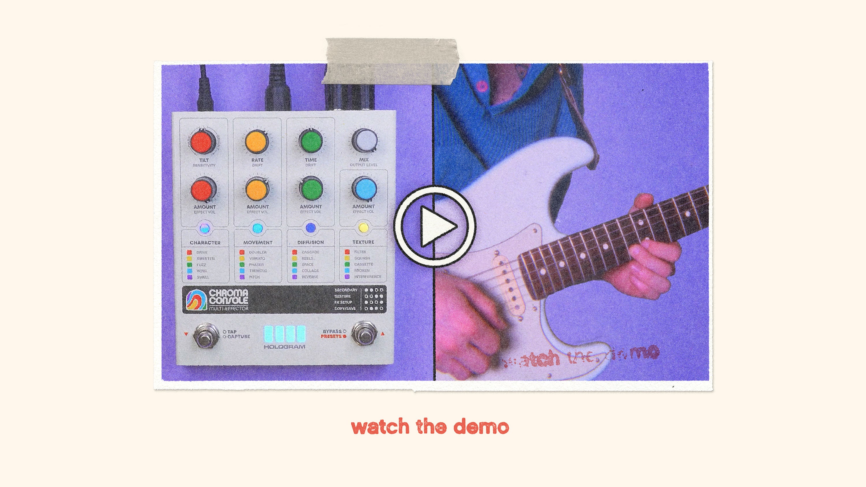 Chroma Console | A Colorful Suite of Effects – Hologram