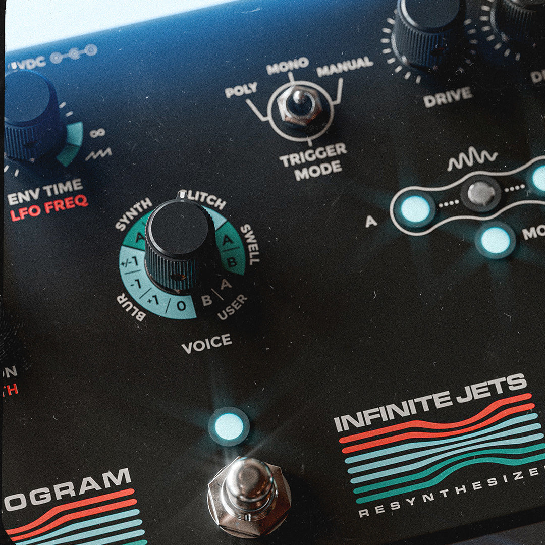 Infinite Jets: Resynthesizer Matte Black Colorway | Hologram