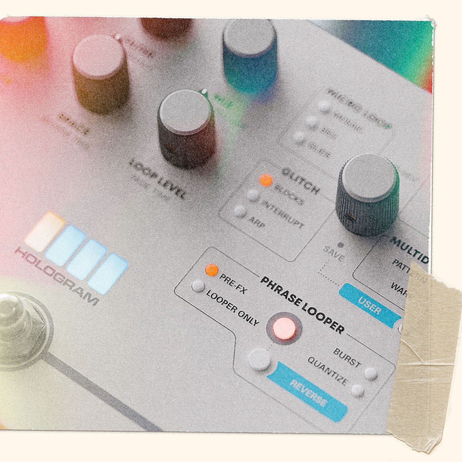Microcosm | Granular Looper & Glitch Pedal – Hologram