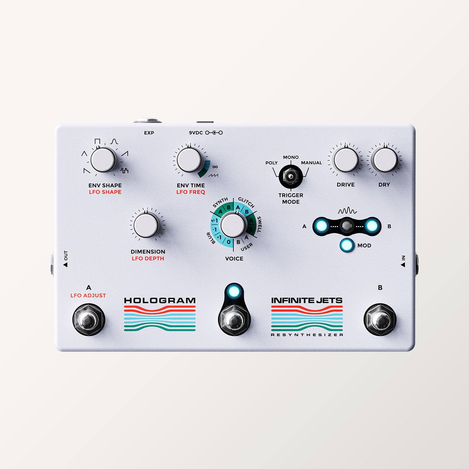 ギター HOLOGRAM Infinite Jets Infinite Jets: Resynthesizer | Hologram Electronics Store