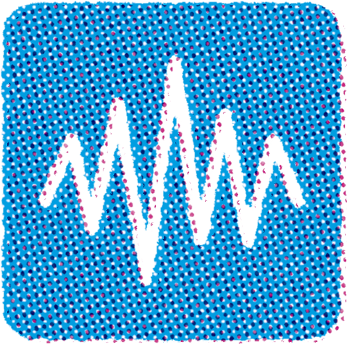 Icon representing the Drive and Tone e8ects on the Hologram Electronics Dream Sequence programmable rhythm and octave pedal